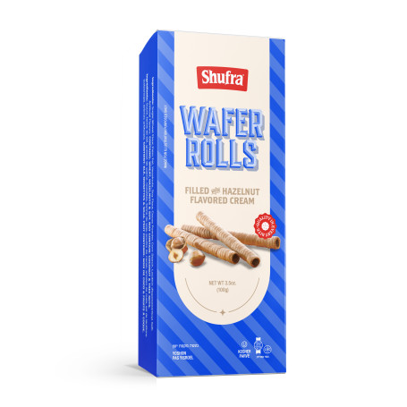 HAZELNUT WAFER ROLLS